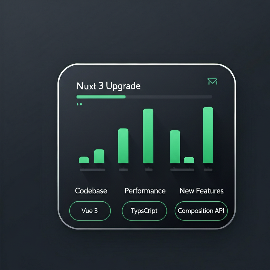 Nuxt 2 to Nuxt 3 Upgrade Project